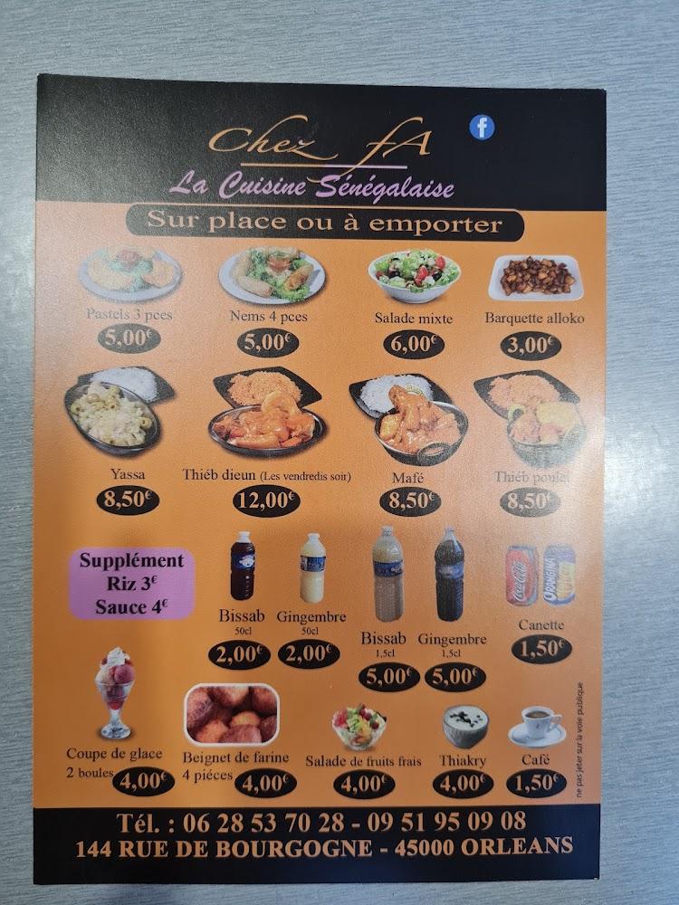 CHEZ FA - Menu Image 4
